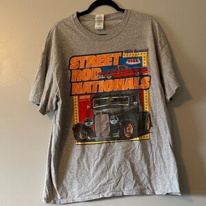 Gildan Gray Street Rod Nationals Graphic Tee